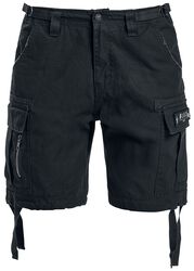 Army Vintage Shorts, Black Premium by EMP, Kraťasy