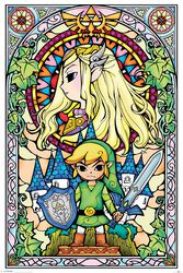Stained Glass, The Legend Of Zelda, Plakáty