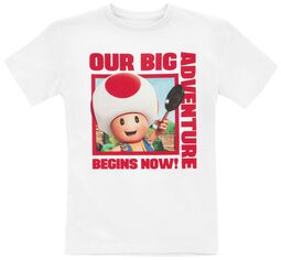 Kids - Toad - Our Big Adventure!, Super Mario, Tričko