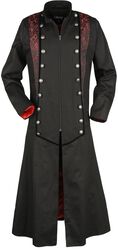 Kabát s brokátovým vzorem, Gothicana by EMP, Kabáty