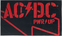 PWR UP Logo - Handtuch, AC/DC, Ručník