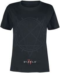 4 - Pentagram, Diablo, Tričko