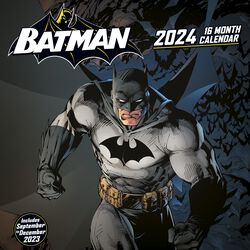 Kalendář na zeď 2024, Batman, Nástěnný kalendář