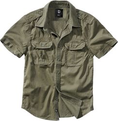 Vintage Short Sleeve, Brandit, Košile s krátkým rukávem