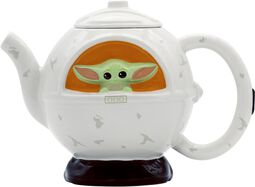 Konvice na čaj The Mandalorian - Grogu spaceship, Star Wars, Konvice na čaj