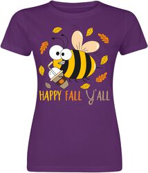 Happy fall y’all, Tierisch, Tričko