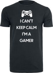 I Can't Keep Calm. I'm A Gamer, Slogans, Tričko