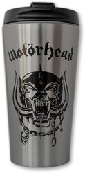 Travel Mug - Motörhead Stainless Steel - Everything Louder Than Everything Else, Motörhead, Termohrnek