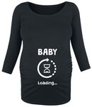 Baby Loading, Móda pro těhotné, Tričko s dlouhým rukávem
