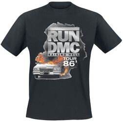 Burning Cadillac Tour 86, Run DMC, Tričko