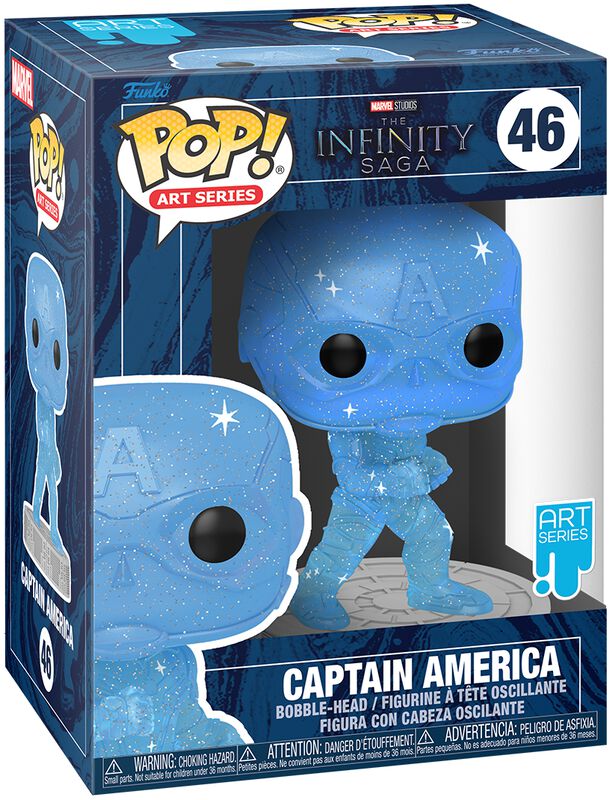 Vinylová figurka č. 46 Infinity War - Captain America (Art Series)