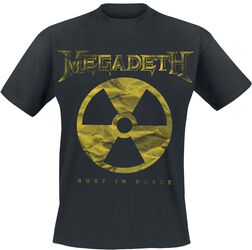 Large Rip Nuclear Logo, Megadeth, Tričko