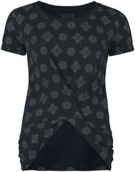 Tričko s uzlem a keltskými motivy, Black Premium by EMP, Tričko