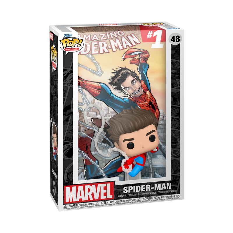 Vinylová figurka č.48 The Amazing Spiderman (Pop! Comic Covers)