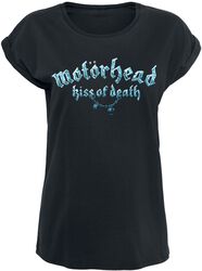 Kiss Of Death Logo, Motörhead, Tričko