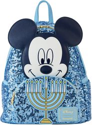 Loungefly - Happy Hanukkah Menorah (Glow in the Dark), Mickey Mouse, Mini batoh