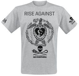 Sea Shepherd Cooperation - Our Precious Time Is Running Out, Rise Against, Tričko