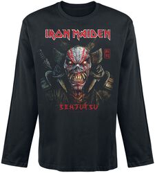Senjutsu Back Cover, Iron Maiden, Tričko s dlouhým rukávem