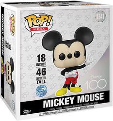 Vinylová figurka č.1341 Disney 100 - Mickey Mouse (Mega Pop!), Mickey Mouse, Funko Pop!