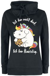 ‘Ich bin nicht dick. Ich bin flauschig.’, Chubby Unicorn, Mikinové tričko