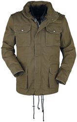 Army Field Jacket, Black Premium by EMP, Zimní bunda
