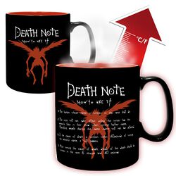 Hrnek Kiry and Ryuk s termo efektem, Death Note, Šálek