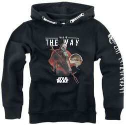 Kids - The Mandarlorian - This Is The Way, Star Wars, Mikina s kapucí