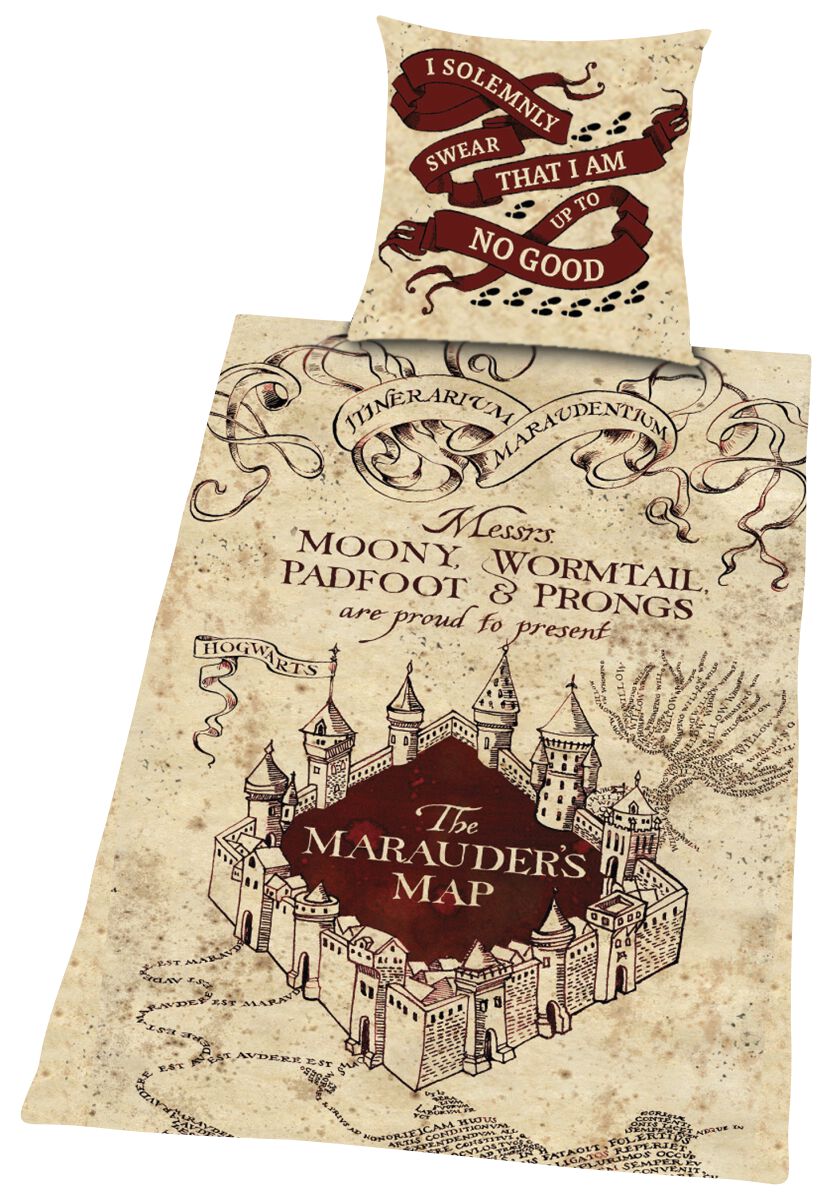 Marauder's Map | Harry Potter LoÅ¾nÃ­ prÃ¡dlo | EMP