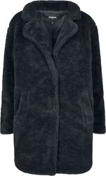 Dámský oversized kožešinový kabát, Urban Classics, Krátky kabát