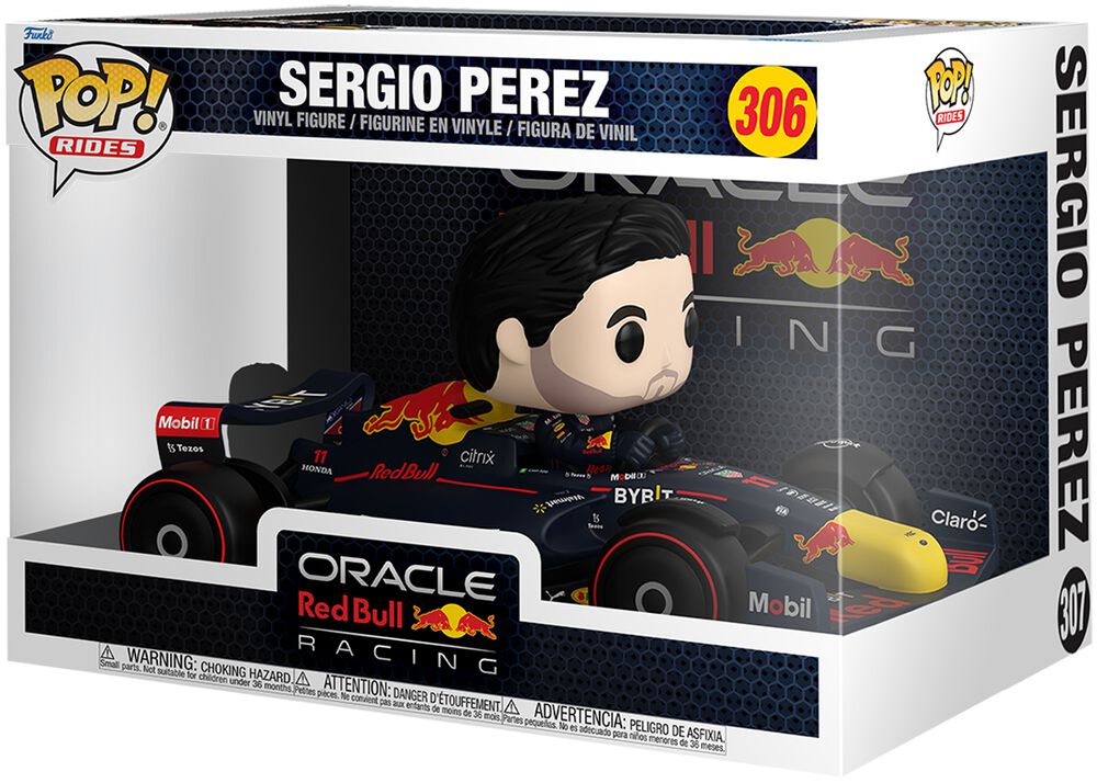Vinylová figurka Sergio Perez (Pop! Ride Super Deluxe)