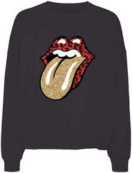 NMAriel Glitter Rolling Stones Sweat, The Rolling Stones, Mikinové tričko