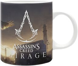 Mirage - Basim and eagle, Assassin's Creed, Šálek