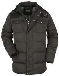 Prošívaná bunda, Black Premium by EMP, Zimní bunda