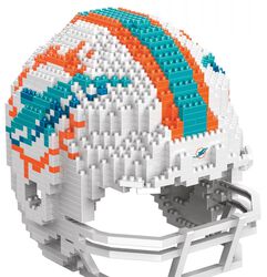 Replika helmy Miami Dolphins - 3D BRXLZ