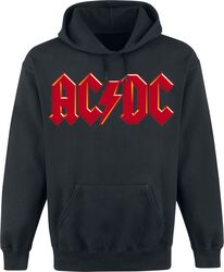 Red Logo, AC/DC, Mikina s kapucí