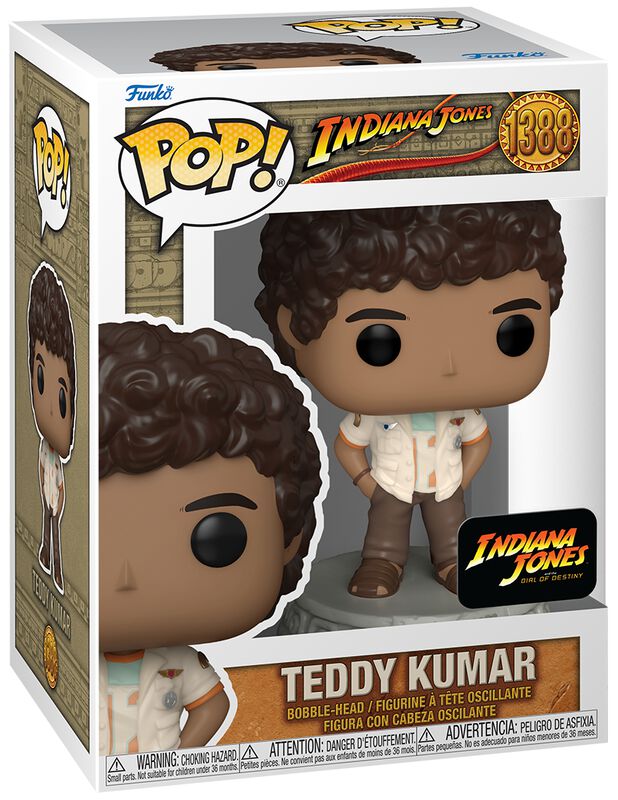 Indiana Jones and the Dial of Destiny - Teddy Kuman vinyl figurine no. 1388