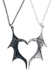 Demon Wings Sweetheart, Alchemy Gothic, Náhrdelník