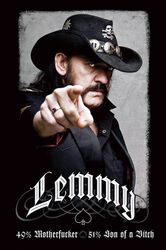 Lemmy Kilmister - 49% Mofo, Motörhead, Plakáty