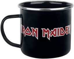 Logo -  Enamel Mug, Iron Maiden, Šálek