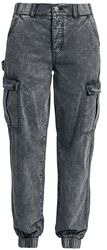 Kapsáčové kalhoty s opraným efektem, Forplay, Cargo kalhoty