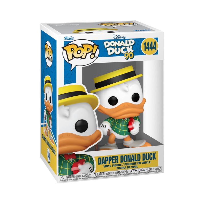 Vinylová figurka č.1444 90th Anniversary - Dapper Donald Duckk