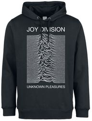 Amplified Collection - Unknown Pleasures, Joy Division, Mikina s kapucí