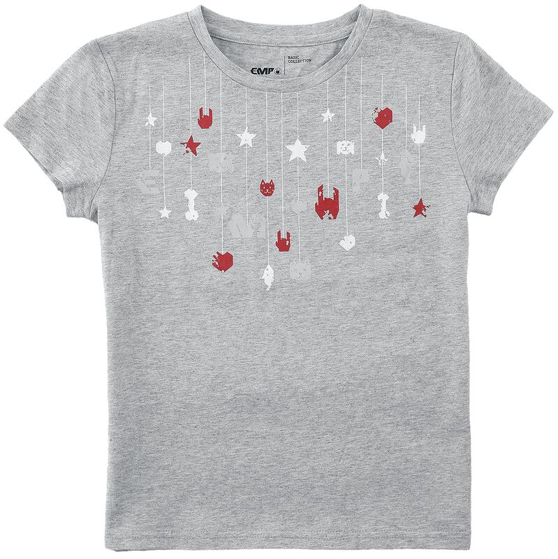 Dětské tričko s rock hand a hvězdami