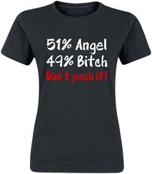 Angel Bitch, Slogans, Tričko