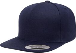 Premium five-panel snapback cap, Flexfit, Kšiltovka
