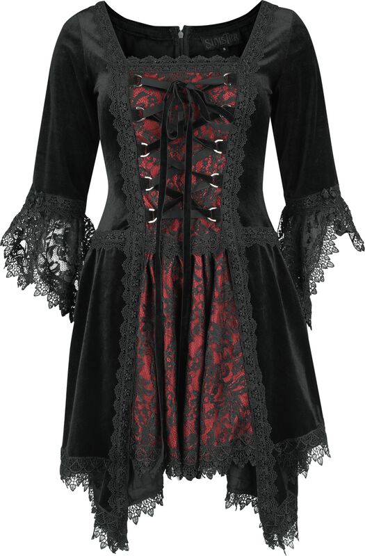 Krátké, gotické šaty