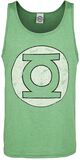 Distressed Logo, Green Lantern, Tílko