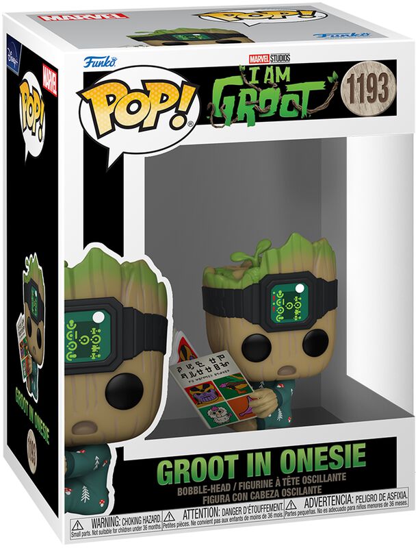 Vinylová figurka č.1193 I am Groot - Groot in onesie