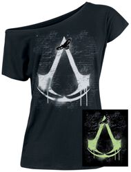 Logo - svítí v tmě, Assassin's Creed, Tričko