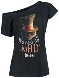 We Are All Mad Here, Alice in Wonderland, Tričko